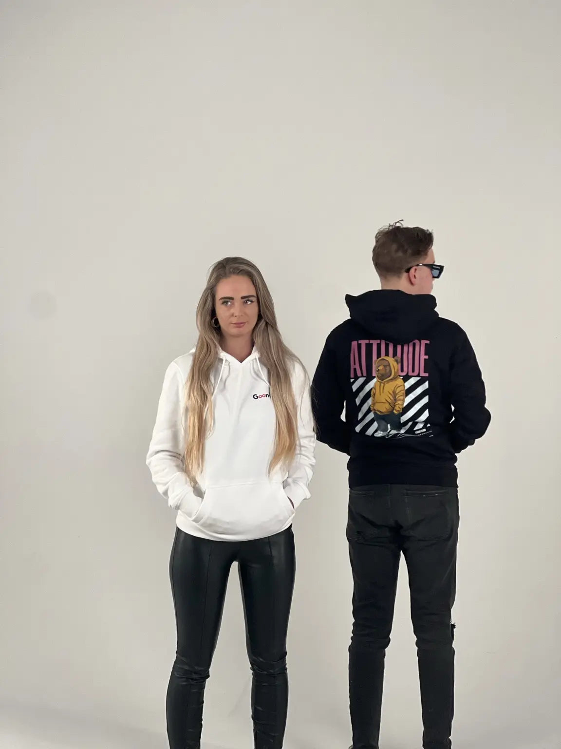 Grafisch ontwerp op een hoodie